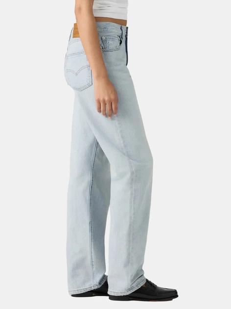 Jeansy regular fit damskie Levi`s Easy Dad 005DC-0000 W29L30 Błękitne (5401187885940) - obraz 5