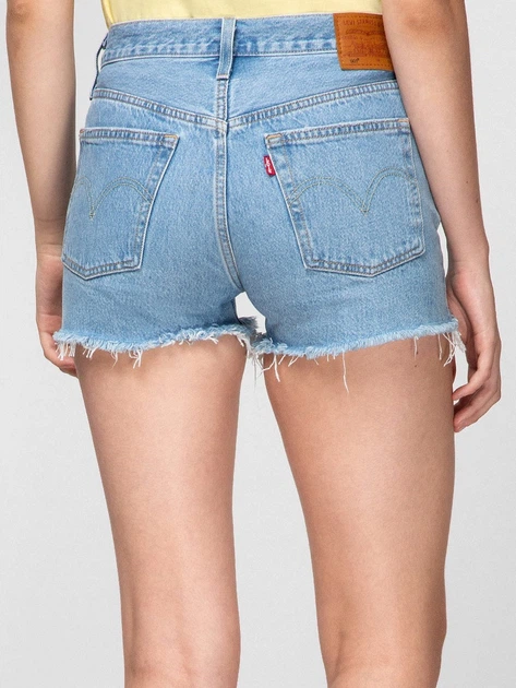 Spodenki damskie krótkie jeansowe Levi`s 501® Original Short 56327-0086 26 Niebieskie (5400816883432) - obraz 2