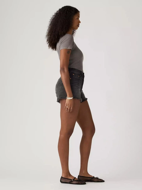 Шорти джинсові короткі жіночі Levi`s 501® Curve Short 005DP-0012 26 Чорні (5401187792217) - зображення 6