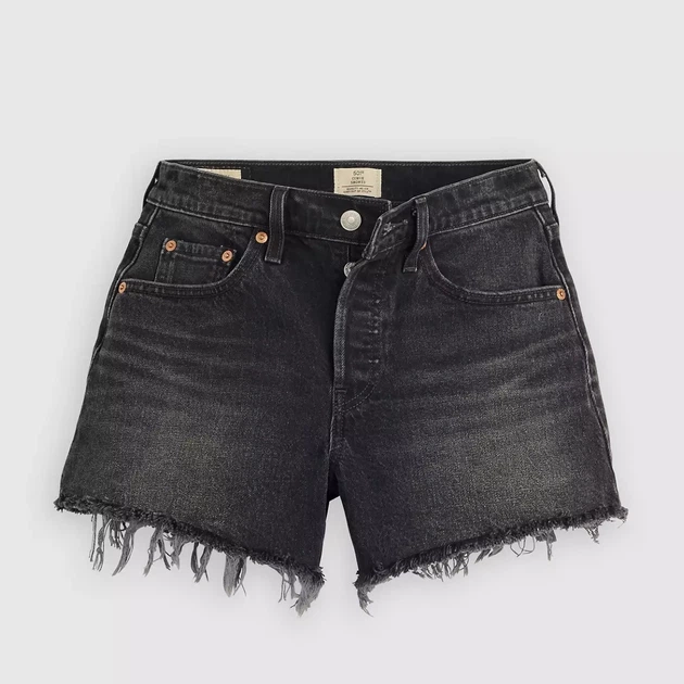 Шорти джинсові короткі жіночі Levi`s 501® Curve Short 005DP-0012 26 Чорні (5401187792217) - зображення 7
