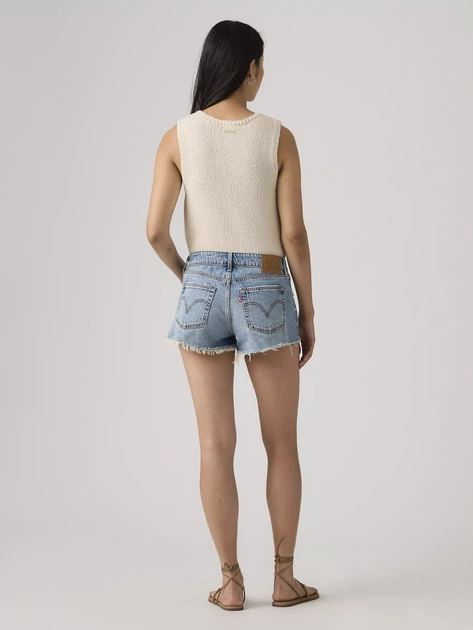 Шорти джинсові короткі жіночі Levi`s Low Loose Short 005DR-0001 26 Блакитні (5401187878010) - зображення 4