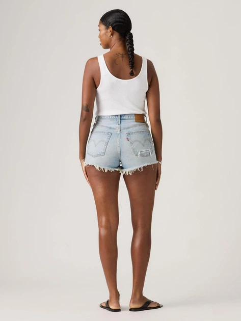 Spodenki damskie krótkie jeansowe Levi`s 501® Original Short 56327-0552 26 Błękitne (5401187774008) - obraz 4