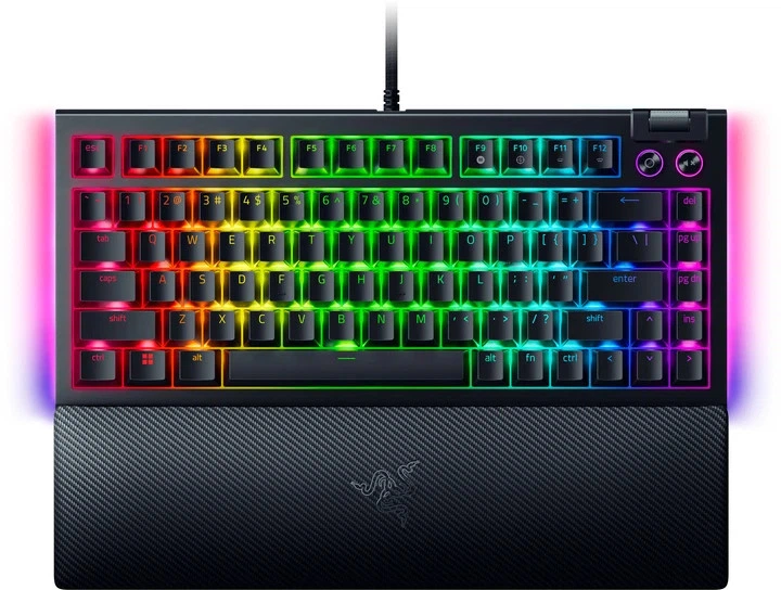 Клавиатура Razer BlackWidow V4 75% RZ03-05000100-R3M1, механическая, Razer Orange, RGB, ANSI - Б/У - изображение 2