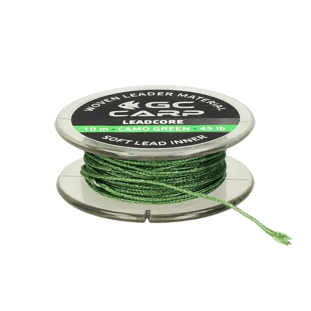 Лідкор зі свінцем GC G.Carp Leadcore 10м 50lb Caмo Green - Фото 2 Лідкор зі свінцем GC G.Carp Leadcore 10м 50lb Caмo Green - зображення 2