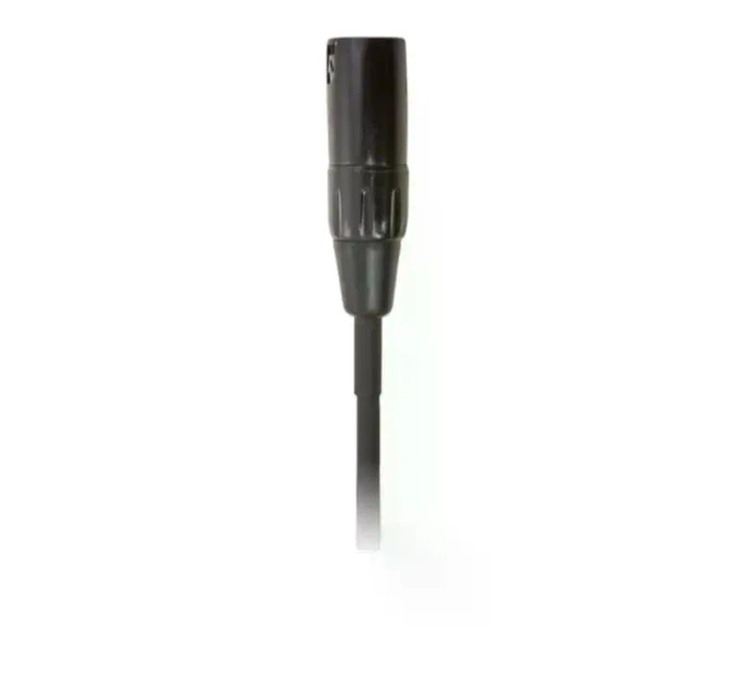 Кабель для микрофона Grade 1T-AMG70-15 mini XLR3 гнездо XLR3 штекер 15 метров черный прочная конструкция - изображение 2