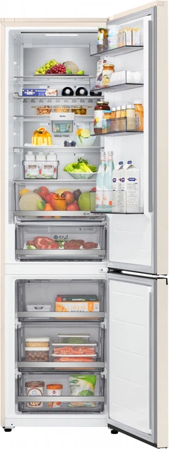 Двухкамерный холодильник LG GC-B509EEKM - изображение 2