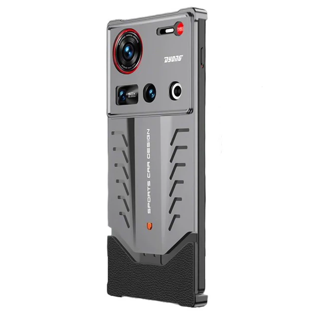 Чехол – бампер Metal Cooling для ZTE Nubia Z70S Ultra / Z70 Ultra с защитой блока камер black - Фото 1 Чехол – бампер Metal Cooling для ZTE Nubia Z70S Ultra / Z70 Ultra с защитой блока камер black - изображение 1