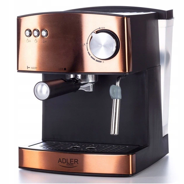 Ріжкова кавоварка еспресо Adler AD 4404 CR - изображение 5