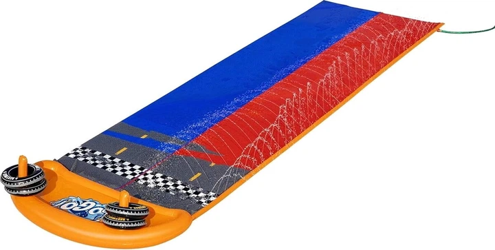 Водна гірка Bestway подвійна 488 см B52391 (6942138983050) - зображення 2