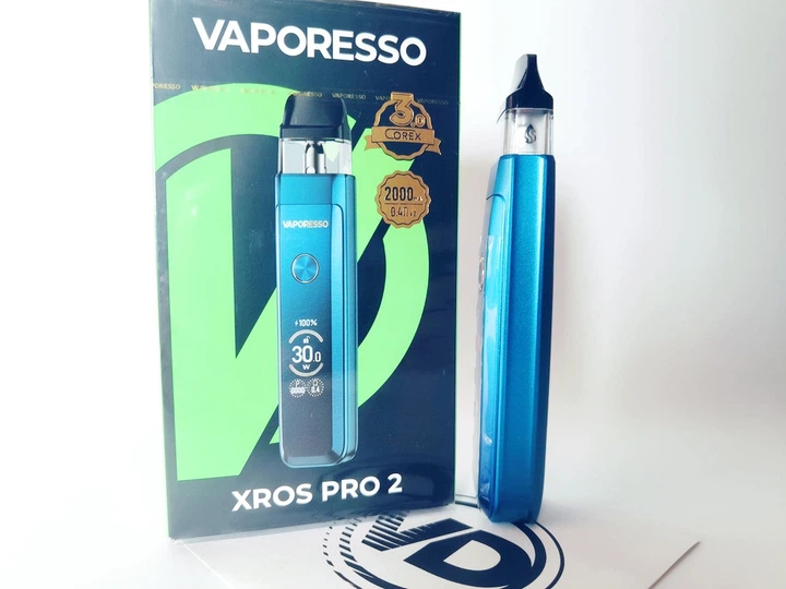 Pod-система Vaporesso Xros Pro 2 2000mAh 30W Storm Blue Синий - изображение 5