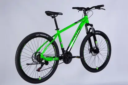Велосипед AL 27.5" SPACE MERCURY DD FR рама-17" зелено-черный - изображение 3