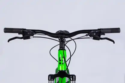 Велосипед AL 27.5" SPACE MERCURY DD FR рама-17" зелено-черный - изображение 4