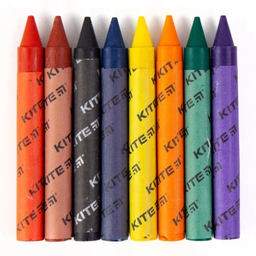 Крейда воскова Jumbo, 8 кольорів Dogs Kite (K22-076) - зображення 2