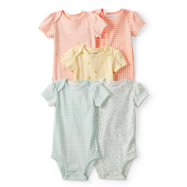 Комплект боді Carter's 5в1 для девочки 69-72 см (1U626910_9M) - Фото 1 Комплект боді Carter's 5в1 для девочки 69-72 см (1U626910_9M) - изображение 1
