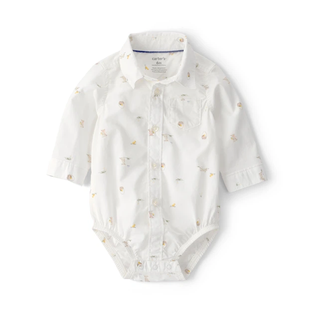 Комплект Carter's 2в1 боді-сорочка, штани для хлопчика 81-86 см (1U634910_24M) - зображення 3
