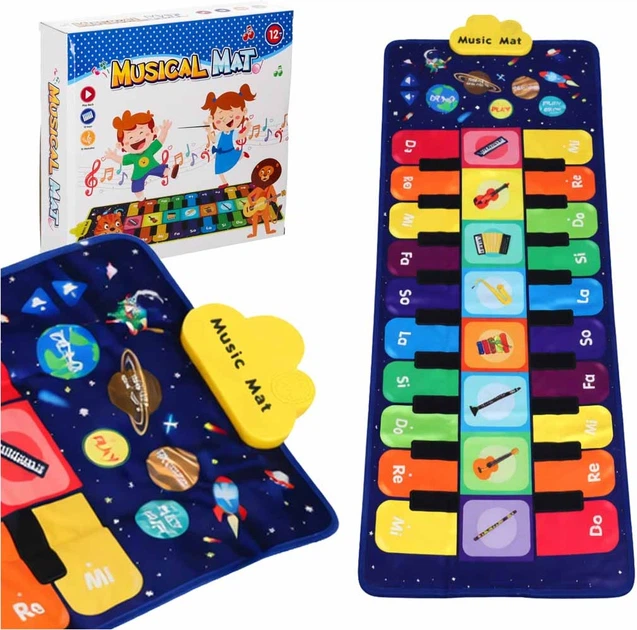 Танцювальний килимок KIK з 10 мелодіями KX2929 (5903039769342) - зображення 4