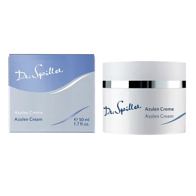 Dr. Spiller Azulen Cream – крем для чутливої та подразненої шкіри, 50 мл - Фото 1 Dr. Spiller Azulen Cream – крем для чутливої та подразненої шкіри, 50 мл - зображення 1