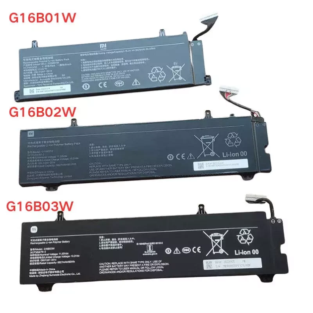 Батарея (оригінал) Xiaomi G16B03W ( Xiaomi Redmi G Pro 2022, Redmi G 2021 ) 11.55V 6927mAh (80Wh) - Фото 5 Батарея (оригінал) Xiaomi G16B03W ( Xiaomi Redmi G Pro 2022, Redmi G 2021 ) 11.55V 6927mAh (80Wh) - зображення 5