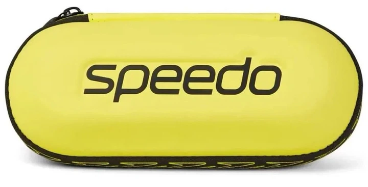 Чехол для очков Speedo жёлтый унисекс для плавания с дренажными отверстиями футляр для хранения - изображение 2