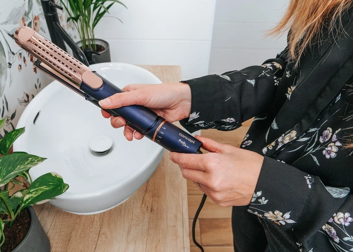 Випрямляч з функцією холодного повітря Concept Profi Care VZ8100 - зображення 8