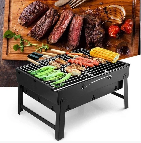Складаний BBQ гриль Mensory Grill Portable 35 см – портативний мангал для пікніка, кемпінгу та відпочинку на природі - Фото 1 Складаний BBQ гриль Mensory Grill Portable 35 см – портативний мангал для пікніка, кемпінгу та відпочинку на природі - изображение 1