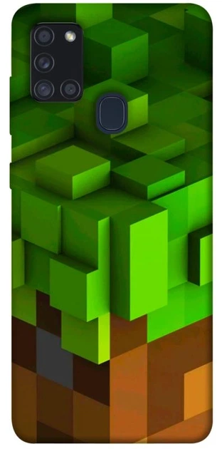 TPU чохол Demsky Grass block для Samsung Galaxy A21s - Фото 1 TPU чохол Demsky Grass block для Samsung Galaxy A21s - изображение 1