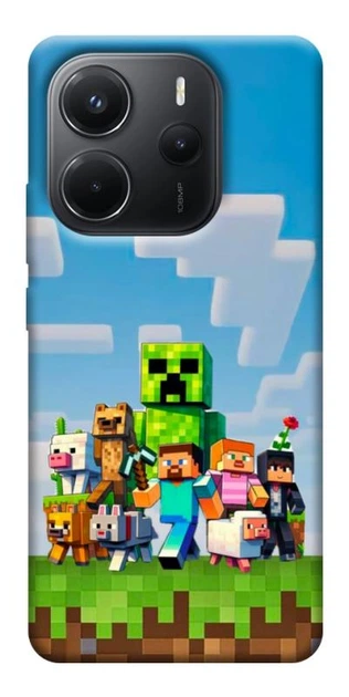 TPU чохол Demsky Block Adventure для Xiaomi Redmi Note 14 4G (Int. version) - Фото 1 TPU чохол Demsky Block Adventure для Xiaomi Redmi Note 14 4G (Int. version) - изображение 1