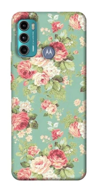 TPU чохол Demsky Vintage Mint для Motorola Moto G60 - Фото 1 TPU чохол Demsky Vintage Mint для Motorola Moto G60 - зображення 1
