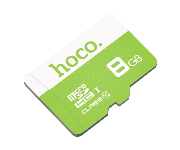 Карта пам'яті Hoco MicroSDHC 10 Class 8Gb Green - изображение 2