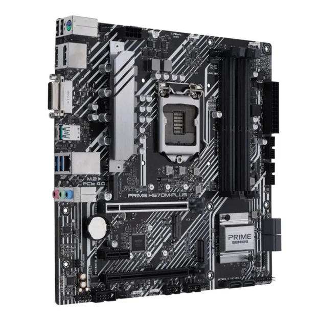 Материнська плата Asus Prime H570M-Plus (s1200, Intel, MicroATX) (Prime H570M-Plus) Б/В - Фото 2 Материнська плата Asus Prime H570M-Plus (s1200, Intel, MicroATX) (Prime H570M-Plus) Б/В - зображення 2