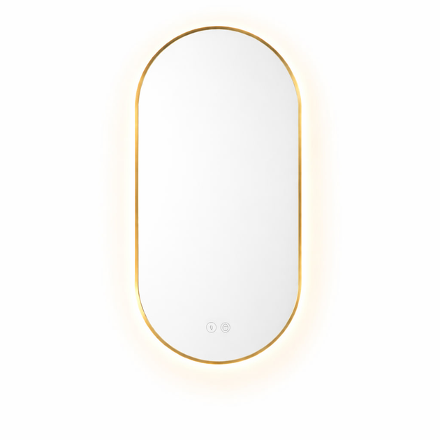 Зеркало для ванной с LED подсветкой J006 настенное зеркало с подсветкой для ванной 80х60 см сенсорное управление антизапотевание - изображение 2