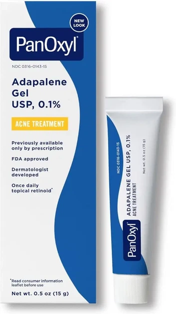 Гель для лица от угревой сыпи PanOxyl Adapalene Gel USP, 0.1% - изображение 3
