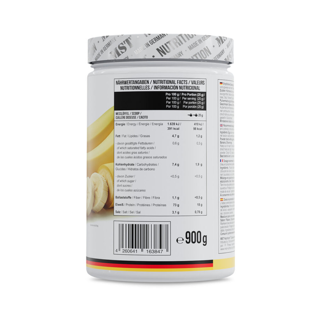 Яичный протеин MST egg white protein 900 грамм со вкусом банана, mst яичный протеин, альбумин - изображение 2