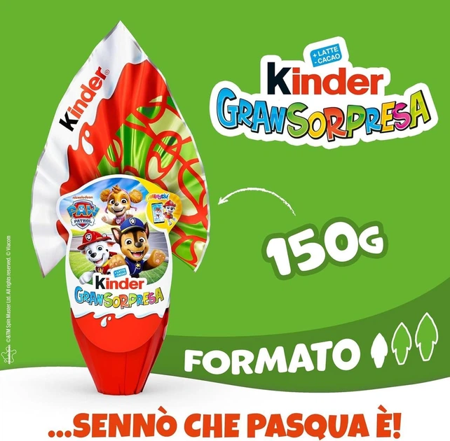 Шоколадное яйцо Kinder GranSorpresa Paw Patrol 150г - изображение 4