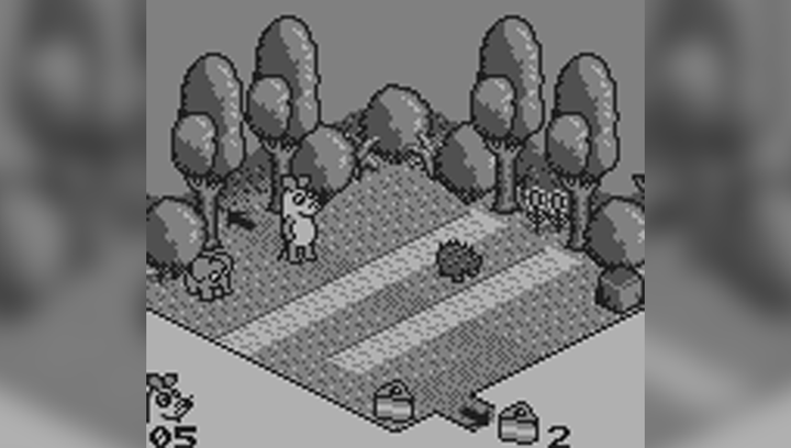 Игра Nintendo Game Boy Die Maus Английская Версия Только Картридж Б/У - изображение 3