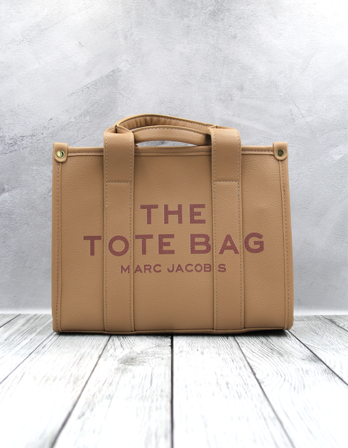 Жіноча сумка MARC JACOBS THE TOTE BAG шкіряна Хакі - Фото 2 Жіноча сумка MARC JACOBS THE TOTE BAG шкіряна Хакі - зображення 2