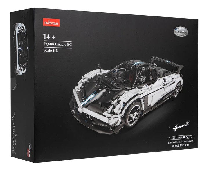 Машинка RASTAR автомобіль Pagani Huayra модель 1:8 деталей 2896 шт. білий 97910 - Фото 5 Машинка RASTAR автомобіль Pagani Huayra модель 1:8 деталей 2896 шт. білий 97910 - зображення 5