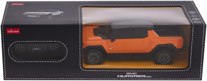 Машинка Rastar Hummer EV на управлінні 1:26 помаранчевий 93100 - зображення 2