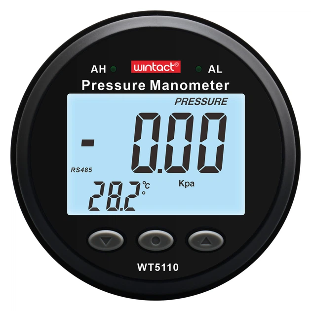 Манометр Wintact цифровой дифференциальный, интерфейс RS485, ±50 кПа (WT5110-50KPA) - Фото 1 Манометр Wintact цифровой дифференциальный, интерфейс RS485, ±50 кПа (WT5110-50KPA) - изображение 1