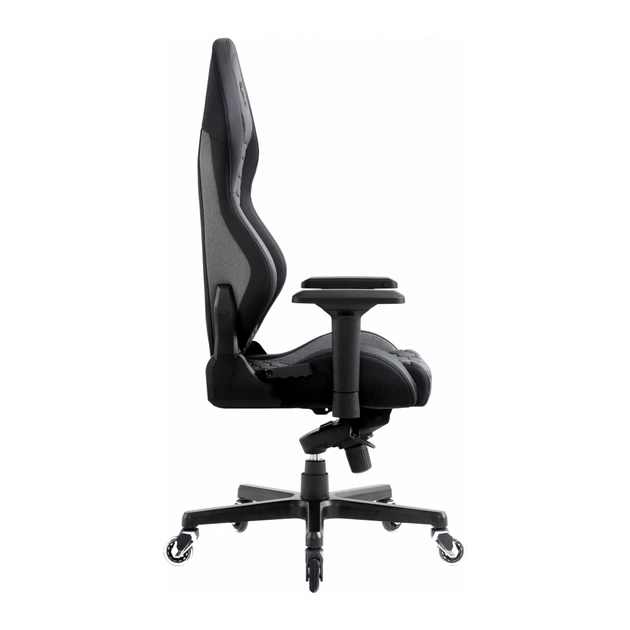 Кресло игровое GT Racer X-3105 Black/Gray (X-3105 Fabric Black/Gray) - изображение 3