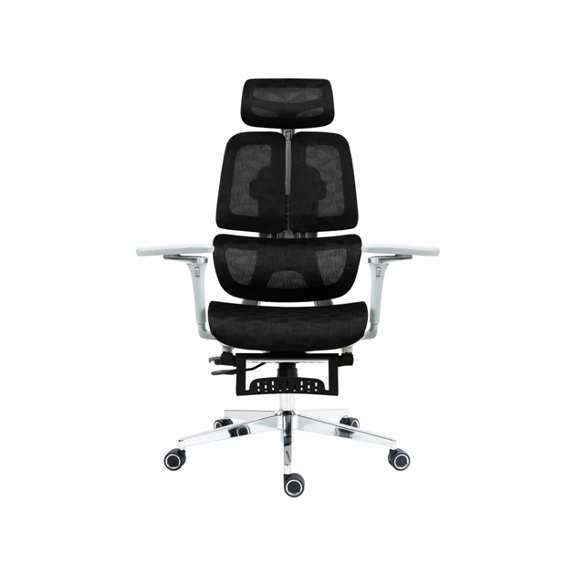 Офисное кресло GT Racer B-2450 White/Black - изображение 6