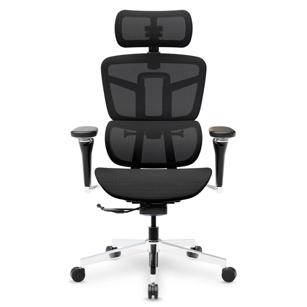 Офисное кресло Mealux S4 Air Black (HF-S4 M/B) - Фото 7 Офисное кресло Mealux S4 Air Black (HF-S4 M/B) - изображение 7