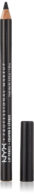 Стійкий олівець для губ NYX Cosmetics Slim Lip Pencil SPL851 відтінок Black Berry - зображення 3