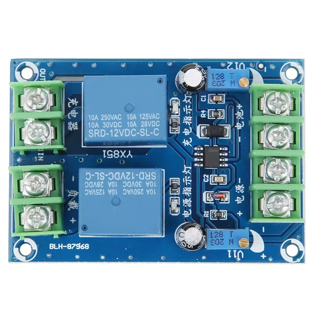 Модуль контроллер ИБП YX851 DC 12V 10A для автоматического переключения питания - изображение 4
