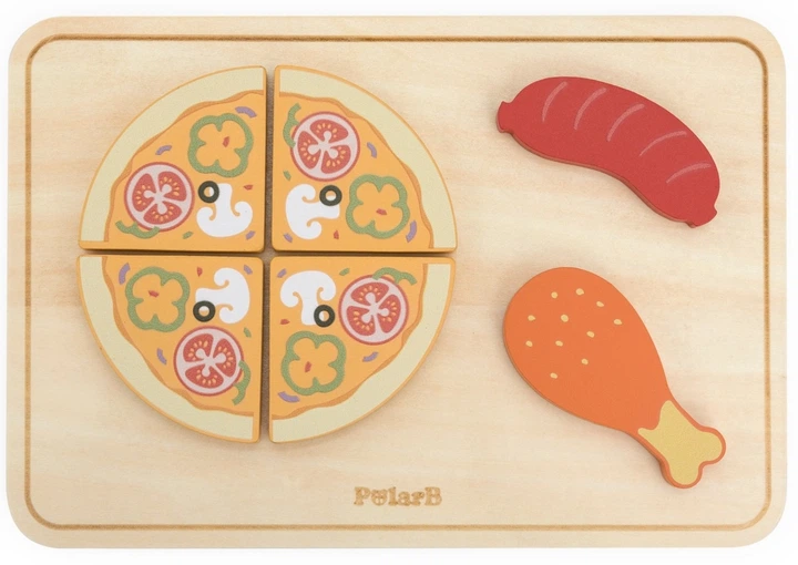 Дерев’яний набір Viga PolarB кухня з духовкою та комплект печива (6971608442605) - зображення 5