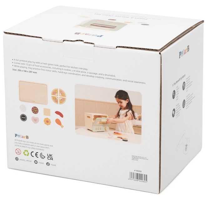 Дерев’яний набір Viga PolarB кухня з духовкою та комплект печива (6971608442605) - зображення 9