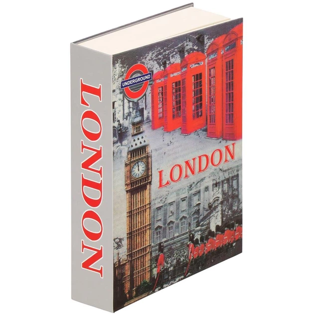 Кешбокс для грошей Springos Книга металева HA5049 (5907719430713) - зображення 5