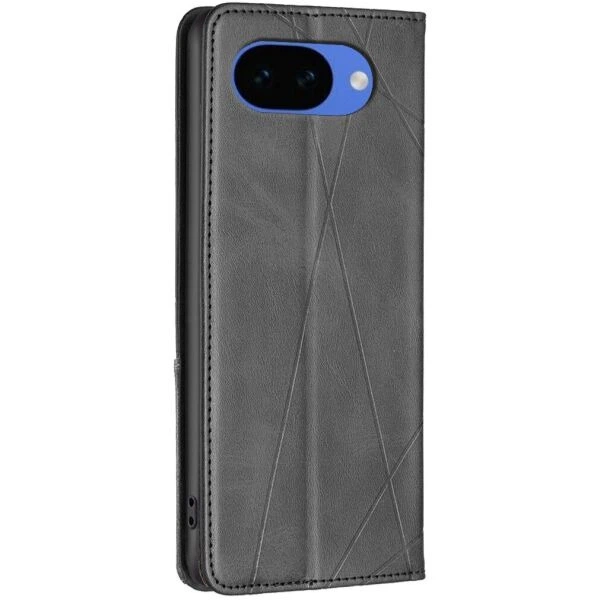 Чехол-книжка с карманами UniCase Geometric Pattern для Google Pixel 10a - Black - изображение 3