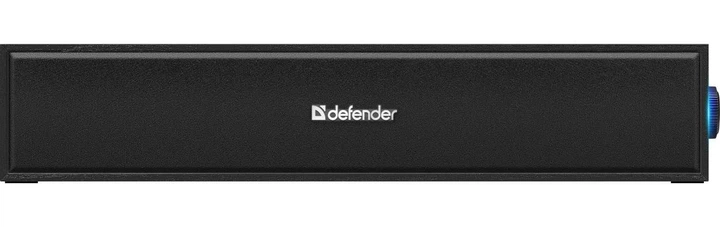Саундбар Defender Z13 Black USB – стерео система 2.0, звук 6 Вт, mini-jack 3.5 мм, живлення USB, настільна акустика для ПК та ноутбука з підсвічуванням - зображення 2