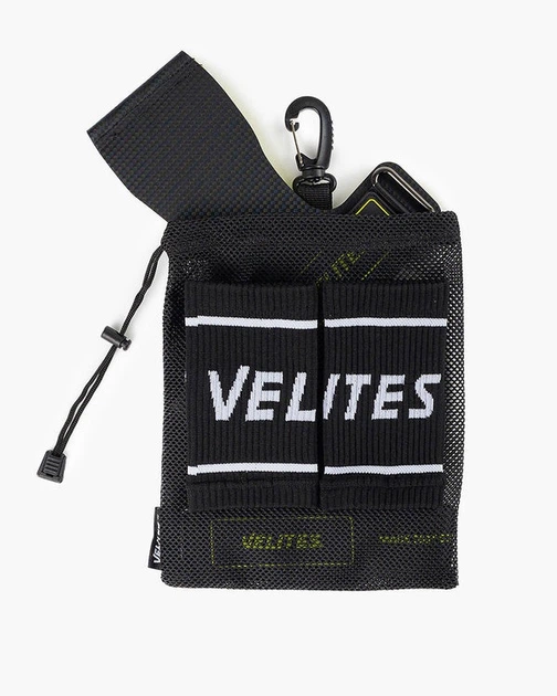 Гимнастические безмагнезионные накладки Velites Quad Ultra, размер L, чёрный цвет - изображение 3